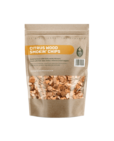Citrus Wood Smokin’ Wood Chips – Single 3ltr. Pack