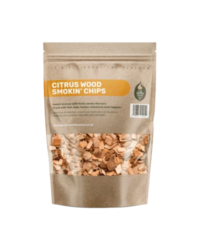Citrus Wood Smokin’ Wood Chips 3L Bag