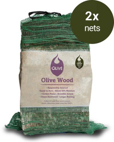 Olive Wood Logs 20L x 2 Nets