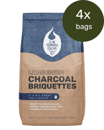 BBQ Charcoal Briquettes – 4 Bags