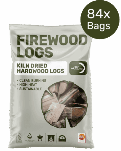 Kiln Dried Alder Logs X 84
