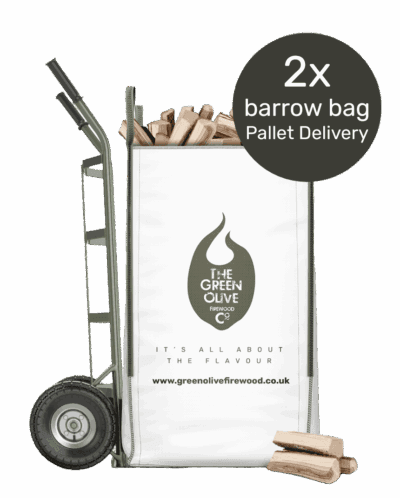 Kiln Dried Logs – 2 x Barrow Bag