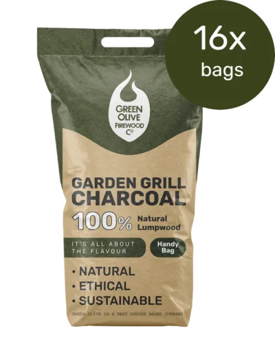 Natural Lumpwood Charcoal 3Kg x 16 Bags
