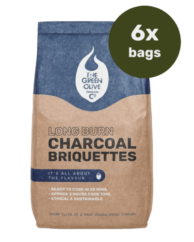 BBQ Charcoal Briquettes 4kg x 6 Bags