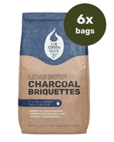 BBQ Charcoal Briquettes 4kg x 6 Bags