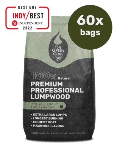 Premium Professional Lumpwood Charcoal 10kg x 60 Bags