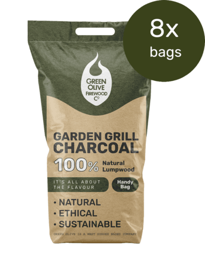 Natural Lumpwood Charcoal 3Kg x 8 Bags