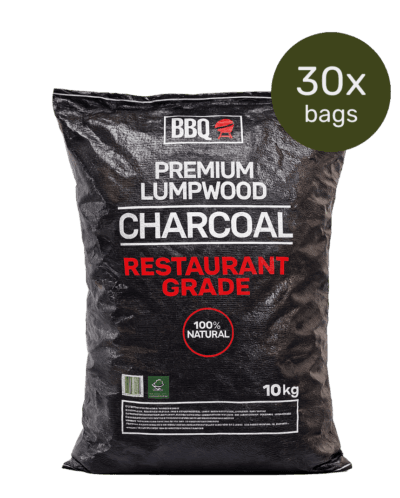 BBQ Premium Restaurant Grade Charcoal 10kg x 30 Bags