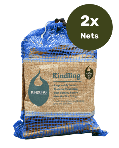 Kiln Dried Kindling Wood Sticks – 2 Nets
