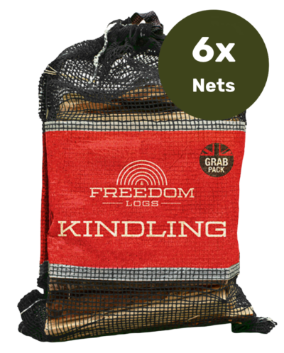 Freedom Firewood Kiln Dried Kindling x 6
